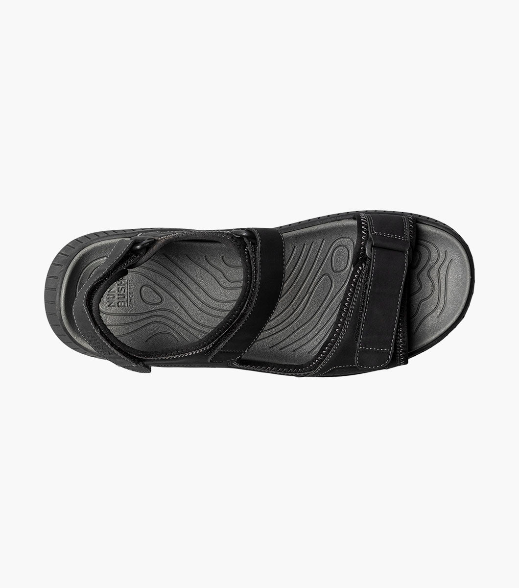 Nunn Bush Laguna Three Strap River Sandal Men’s Casual Shoes