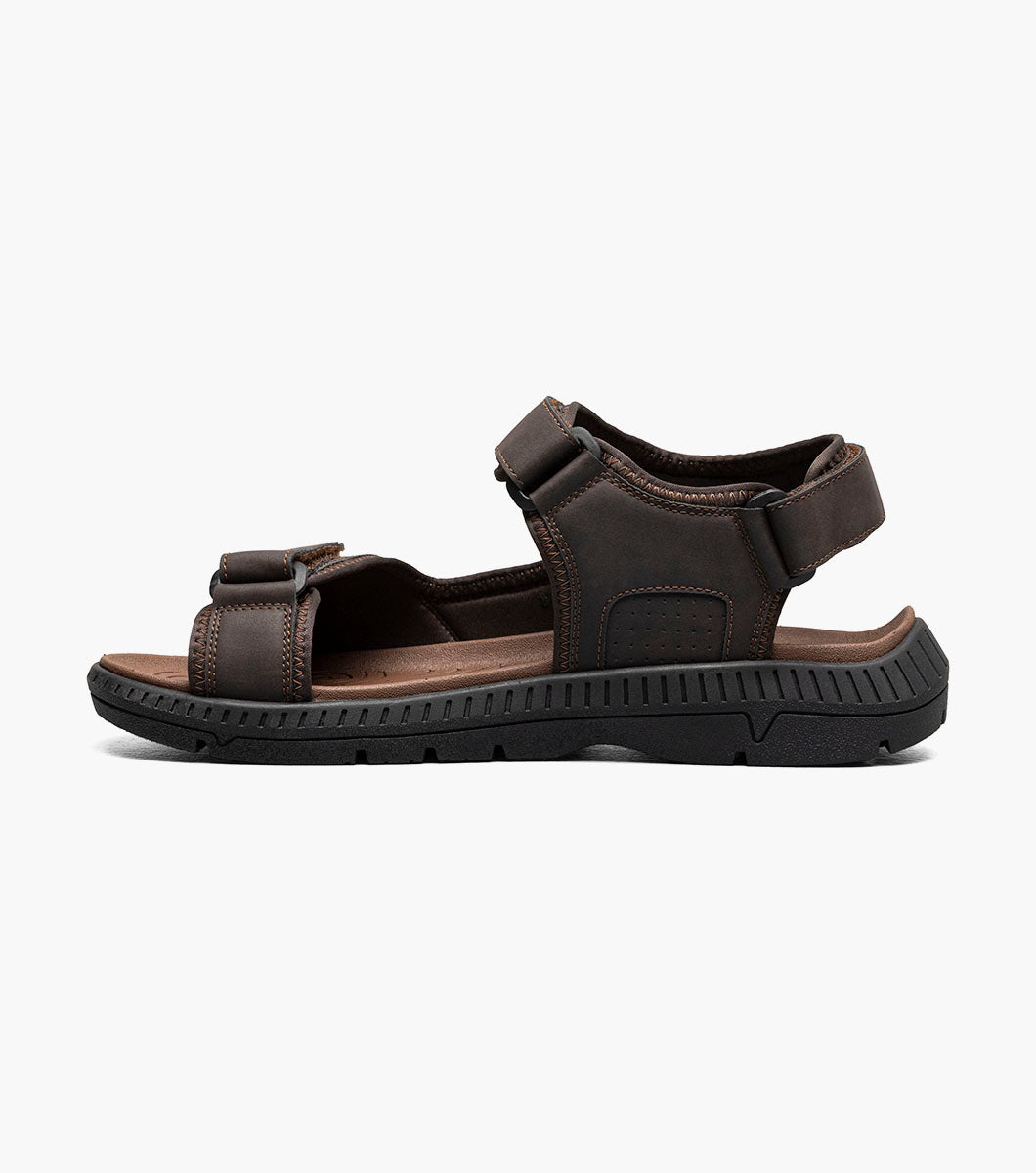 Nunn Bush Laguna Three Strap River Sandal Men’s Casual Shoes