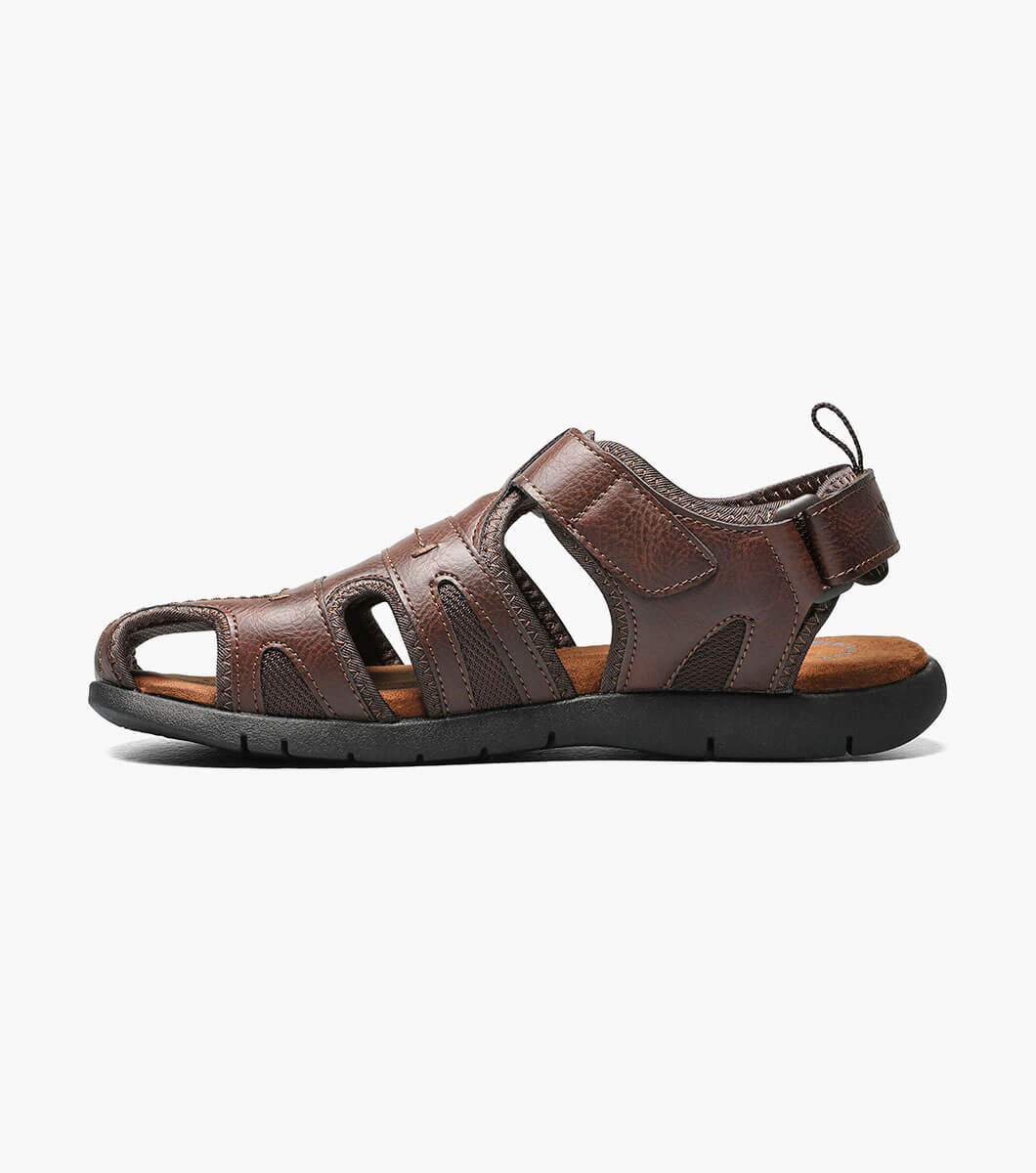 Nunn Bush Rio Grande Closed Toe Fisherman Sandal Men’s Casual Shoes