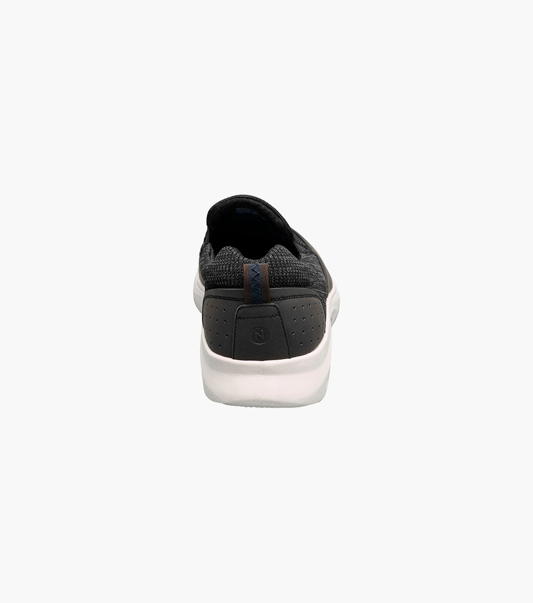 Nunn Bush Ponte Knit Moc Toe Slip On Men’s Casual Shoes
